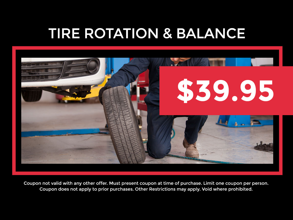 Tire Rotation & Balance Special