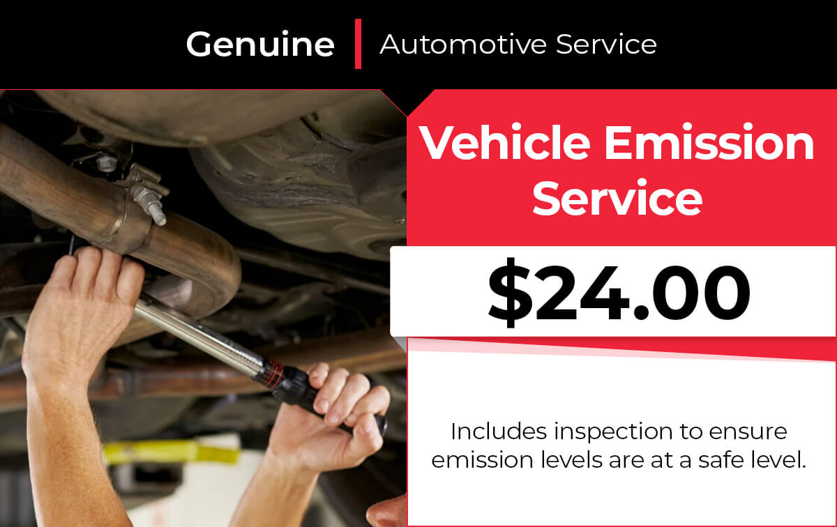 Vehicle Emission Service Special Coupon