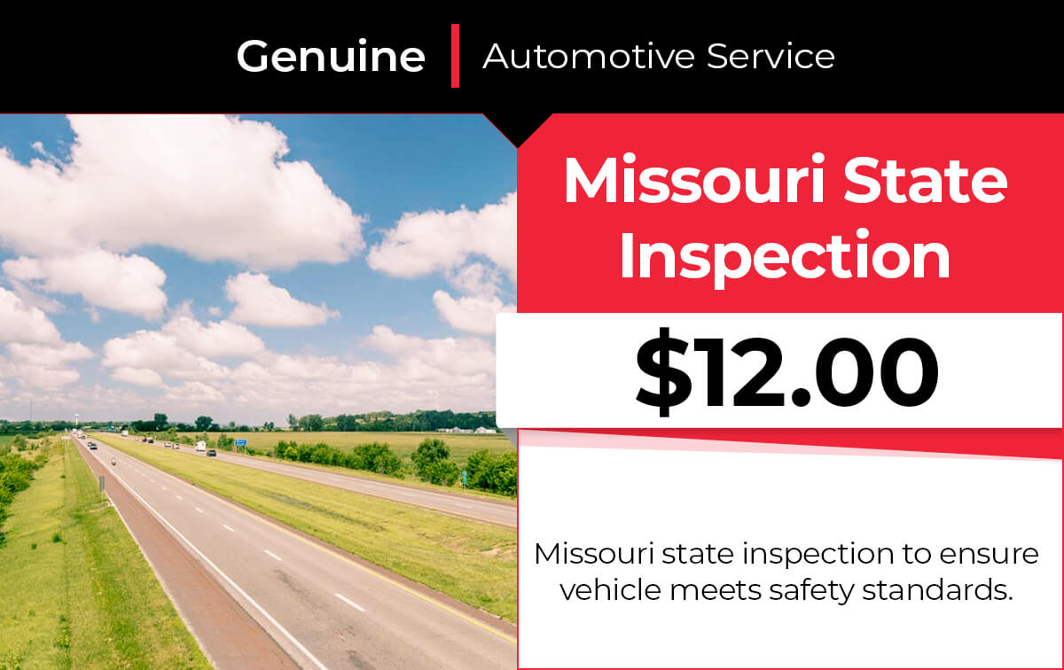 Missouri State Inspection Service Special Coupon