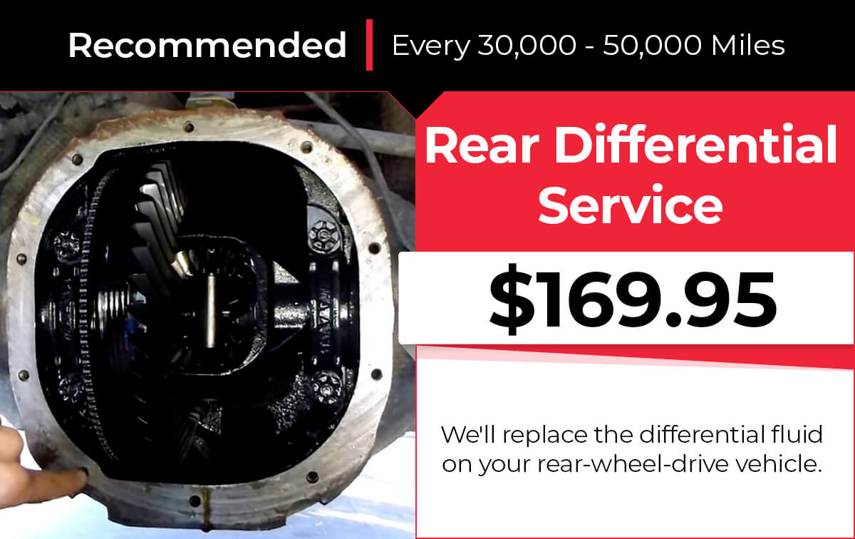 Rear Differential Service Special Coupon