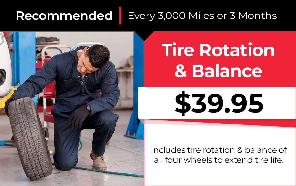 Tire Rotation & Balance Service Special Coupon
